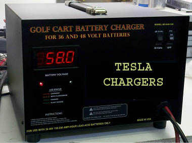 Golf Cart Charger - Tesla Chargers - Energenx